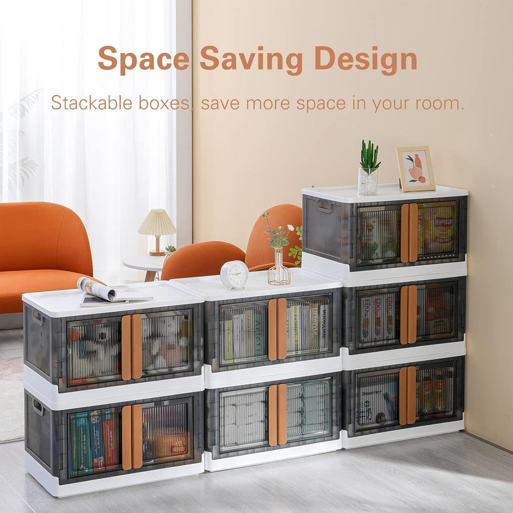 Lidded Large Storage Box Two Colours Set | StorageOZ