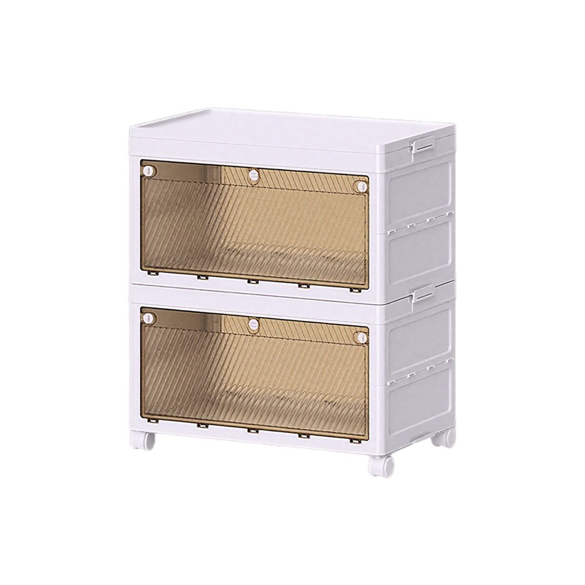 46cm Foldable Storage Cabinet Two Heights | StorageOZ