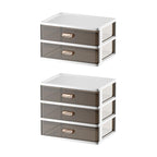 Clear Drawer Organiser Two or Three Layers | StorageOZ