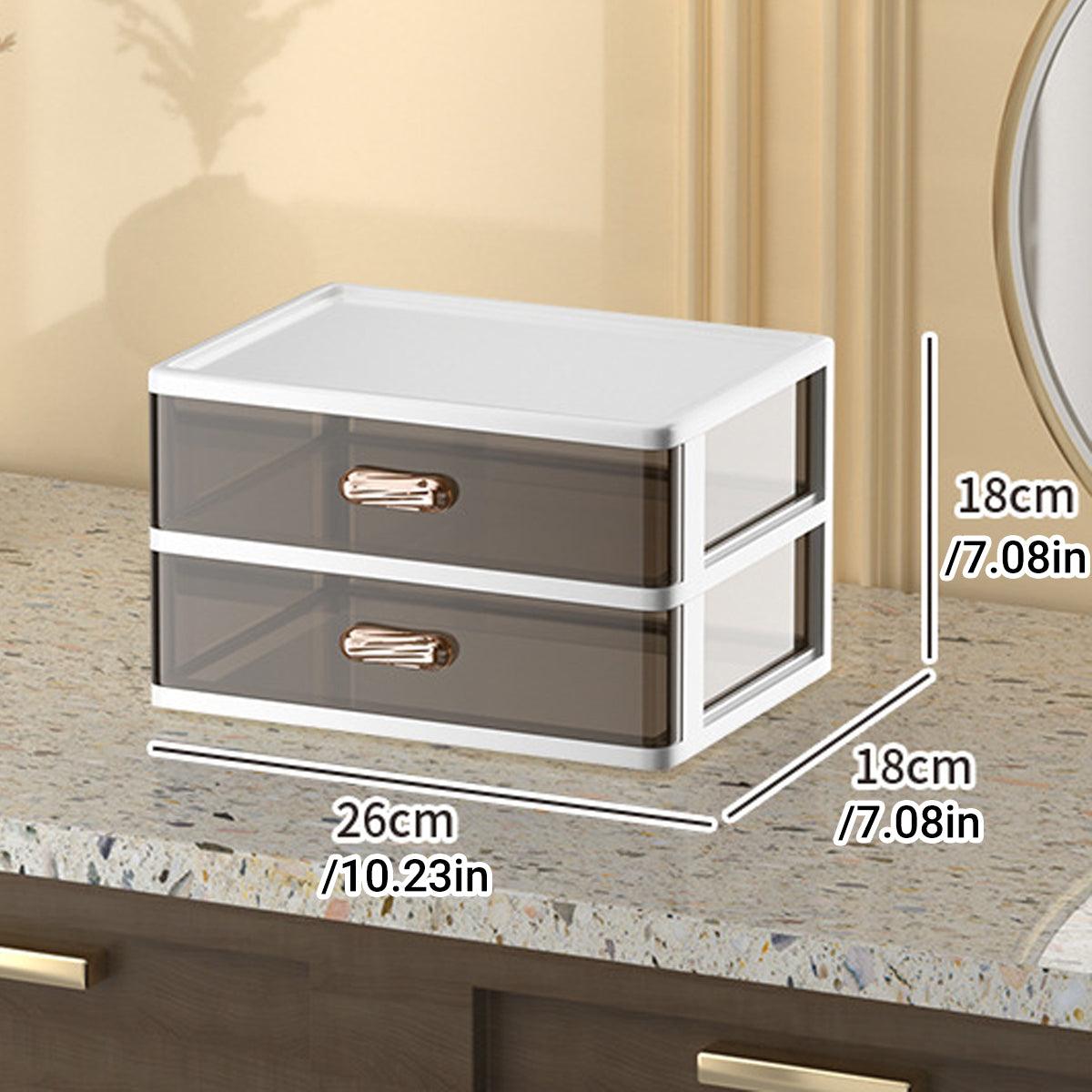 Clear Drawer Organiser Two or Three Layers | StorageOZ