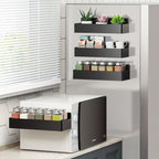 4 Pcs Magnetic Wall Storage Racks Organiser | StorageOZ