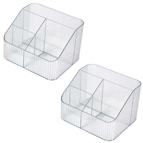 2 Pcs Makeup Storage Organiser Boxes Set | StorageOZ