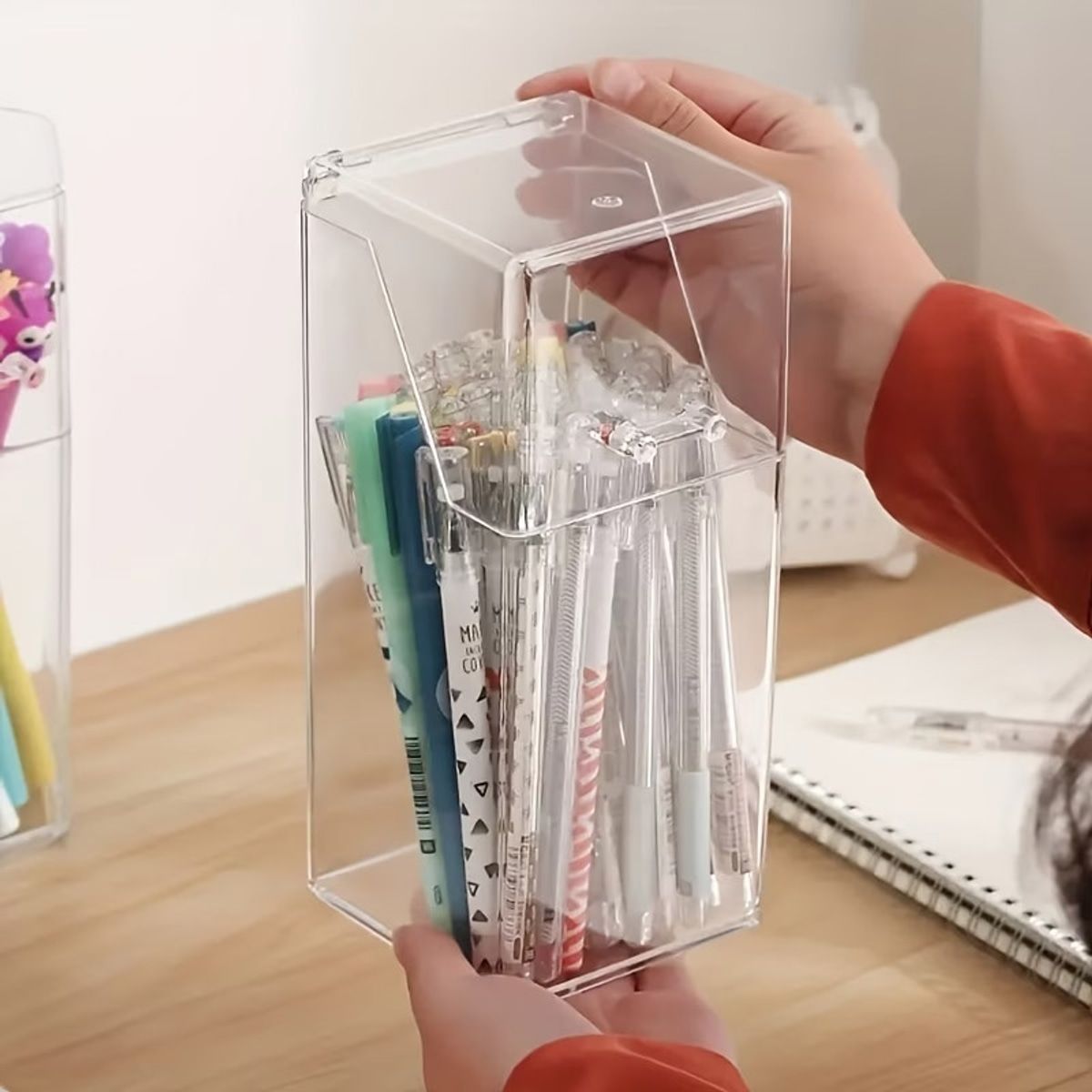 Large Face Mask Storage Box Home Organiser | StorageOZ