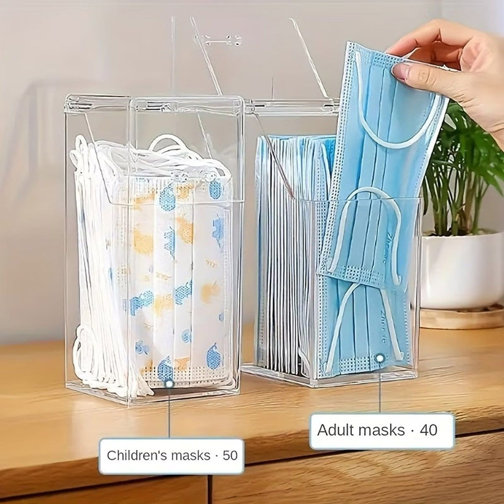 Large Face Mask Storage Box Home Organiser | StorageOZ