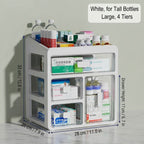Medicine Cabinet Storage Organiser Box Set | StorageOZ