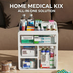 Medicine Cabinet Storage Organiser Box Set | StorageOZ