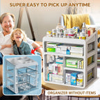 Medicine Cabinet Storage Organiser Box Set | StorageOZ
