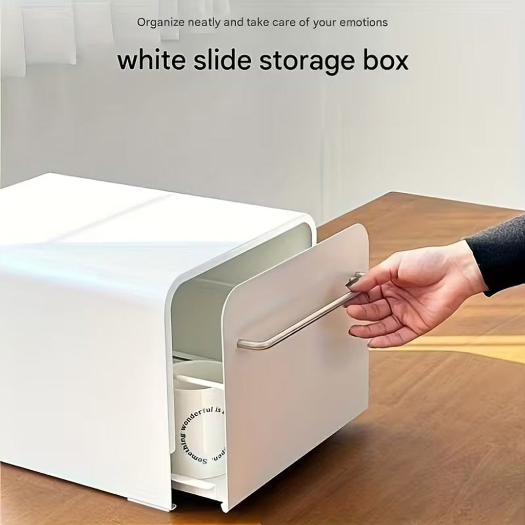 Metal Drawer Storage Box Desk Home Organiser | StorageOZ