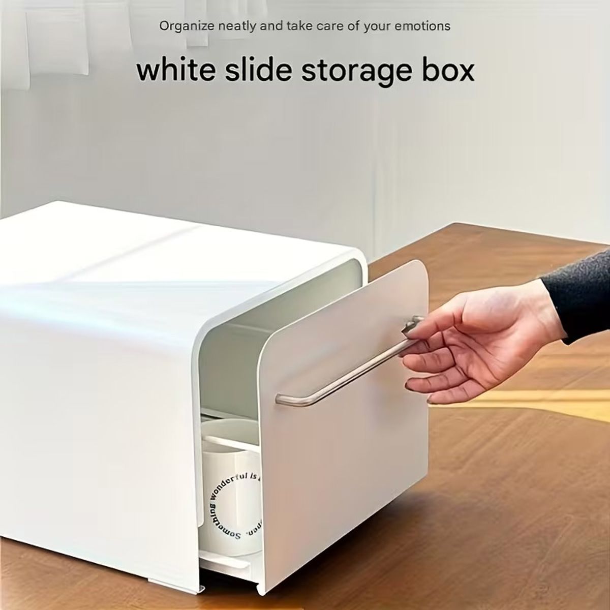 Metal Drawer Storage Box Desk Home Organiser | StorageOZ