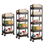 Movable Storage Cart 3 to 5 Layers Organiser | StorageOZ