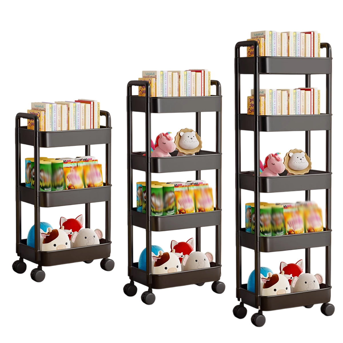 Movable Storage Cart 3 to 5 Layers Organiser | StorageOZ