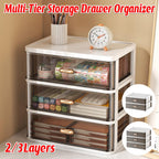 Clear Drawer Organiser Two or Three Layers | StorageOZ