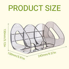Clear Bookshelves Two Sizes Home Organiser | StorageOZ