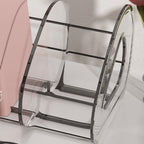 Clear Bookshelves Two Sizes Home Organiser | StorageOZ