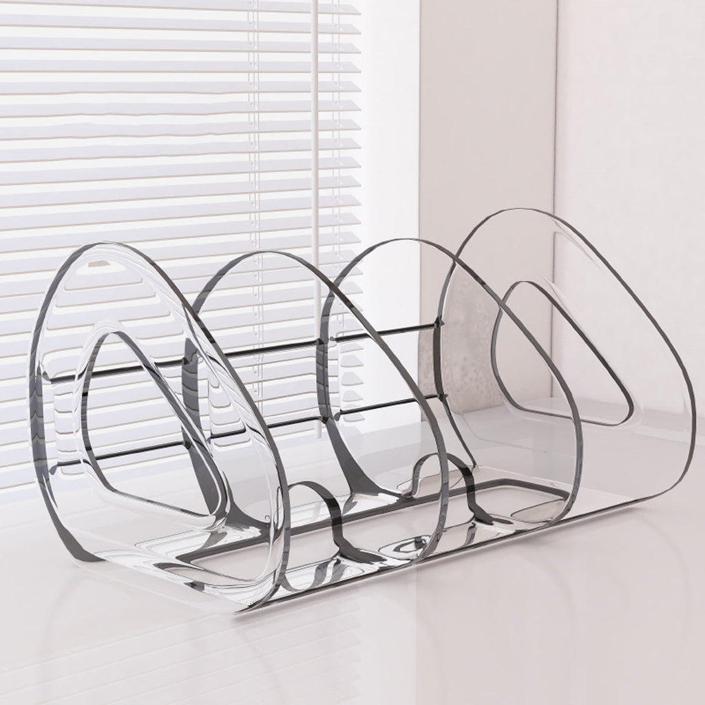 Clear Bookshelves Two Sizes Home Organiser | StorageOZ