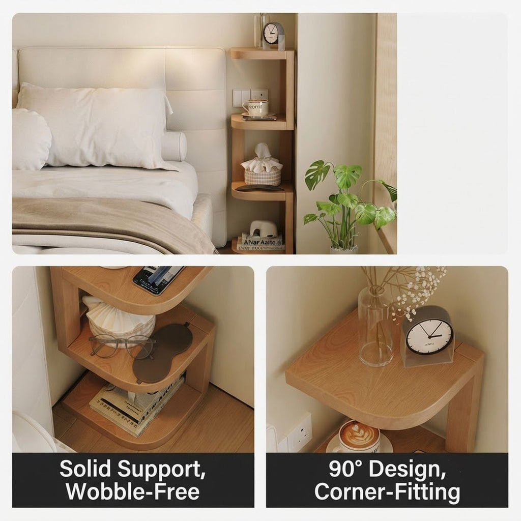 Narrow Nightstand Bedroom Storage Organiser | StorageOZ