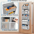Dark Grey 5 Tier Closet Storage Organiser | StorageOZ