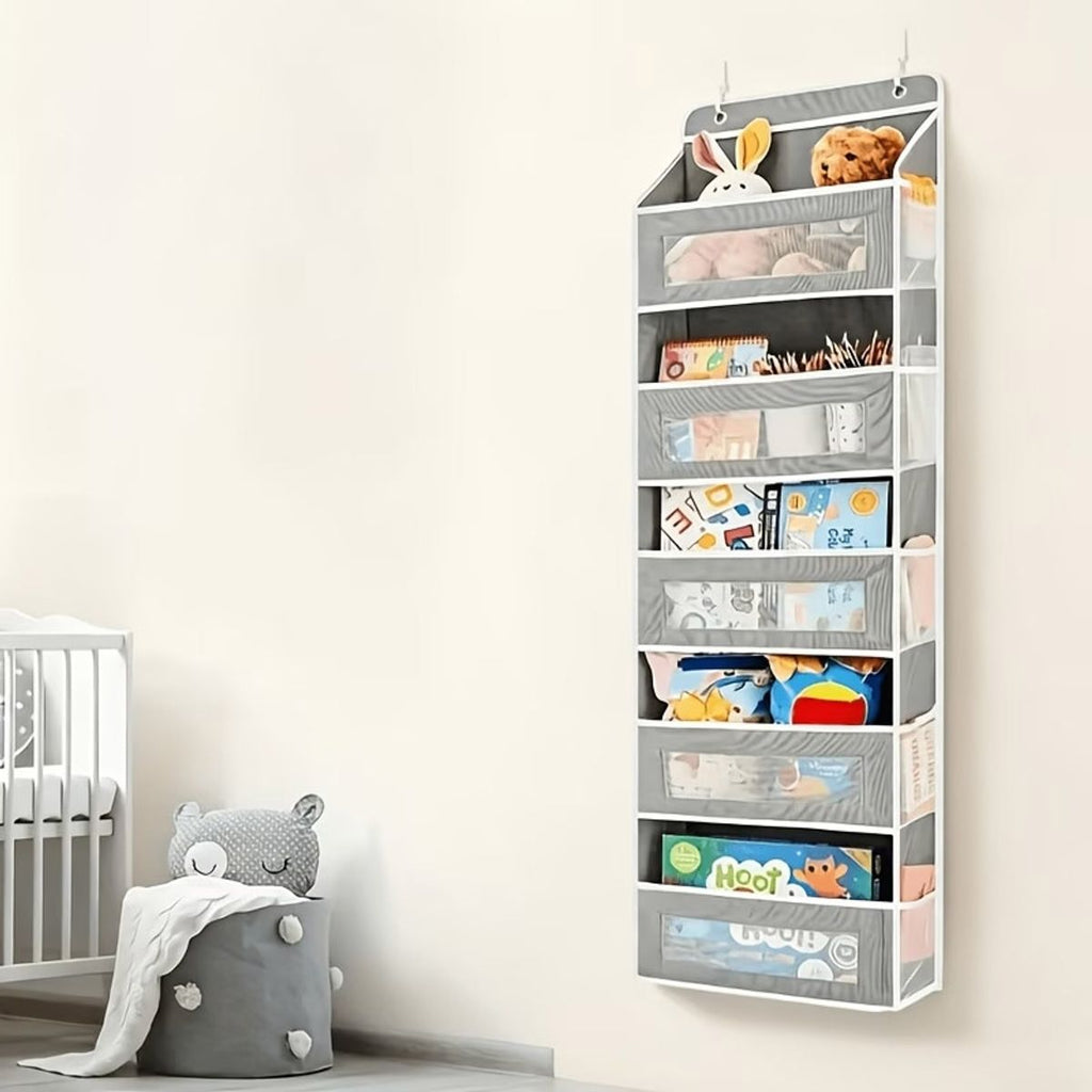 Dark Grey 5 Tier Closet Storage Organiser | StorageOZ