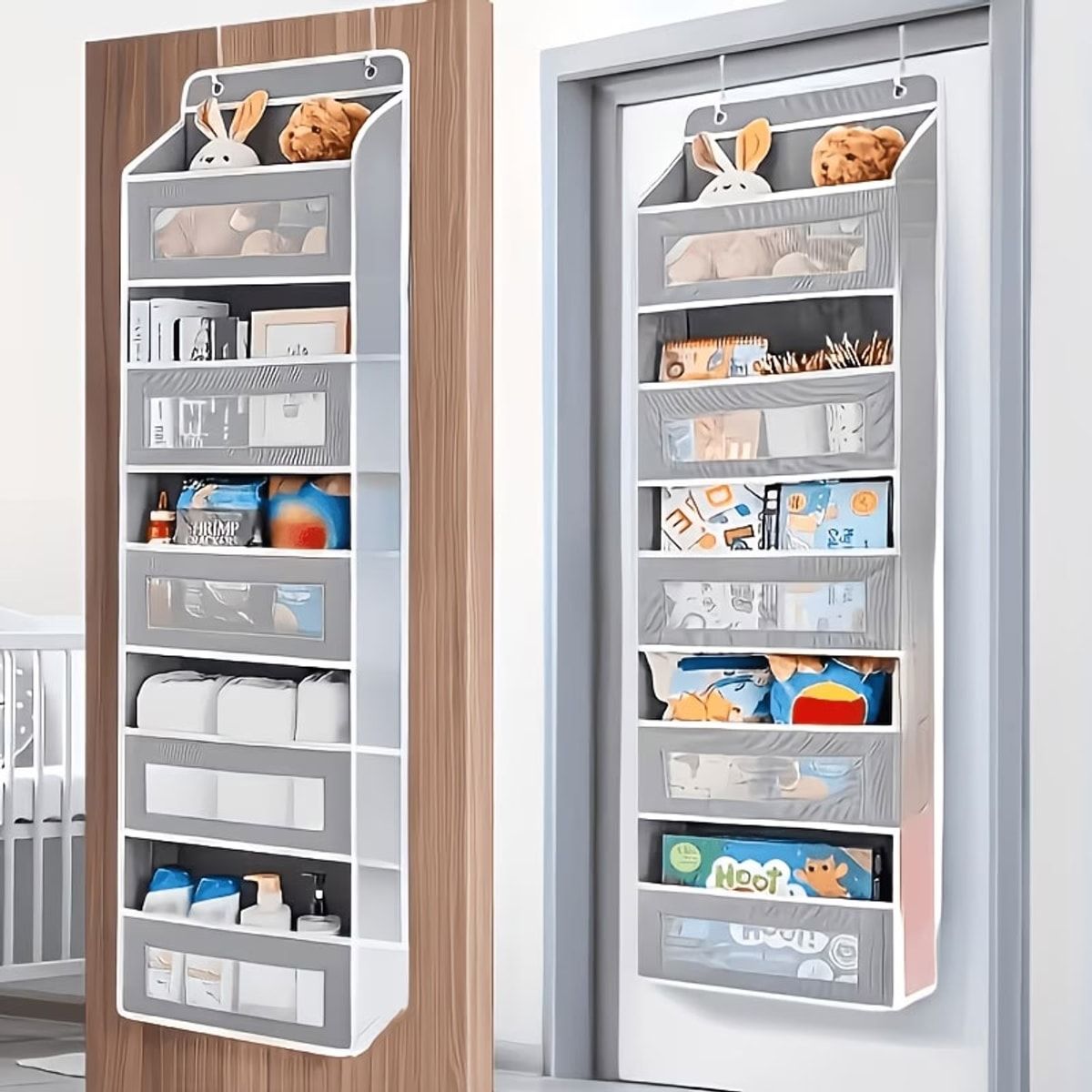 Dark Grey 5 Tier Closet Storage Organiser | StorageOZ