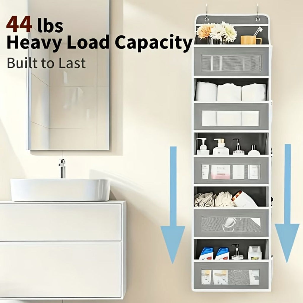 Dark Grey 5 Tier Closet Storage Organiser | StorageOZ