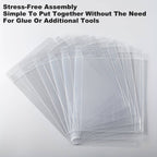 20 Pcs Clear Small Storage Boxes Organiser | StorageOZ