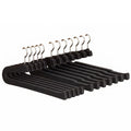 10 Pcs Black Pants Hanger Storage Organiser | StorageOZ