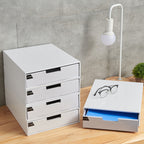 3 Pcs Paper Drawer Boxes Two Colours Set | StorageOZ
