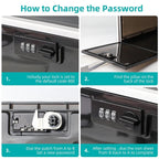 Password Lock Boxes Two Colours Organiser | StorageOZ