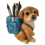 Blue Dog Shape Desk Pen Holder Organiser | StorageOZ
