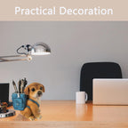 Blue Dog Shape Desk Pen Holder Organiser | StorageOZ