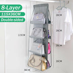 8 Pocket Hanging Storage Bag Three Colours | StorageOZ
