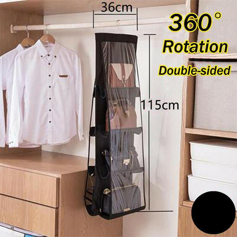 8 Pocket Hanging Storage Bag Three Colours | StorageOZ