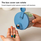 3 Pcs Portable Pill Organisers Three Colours | StorageOZ