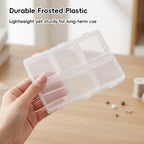 30 Pcs 6 Cell Parts Boxes Two Sizes Rack | StorageOZ