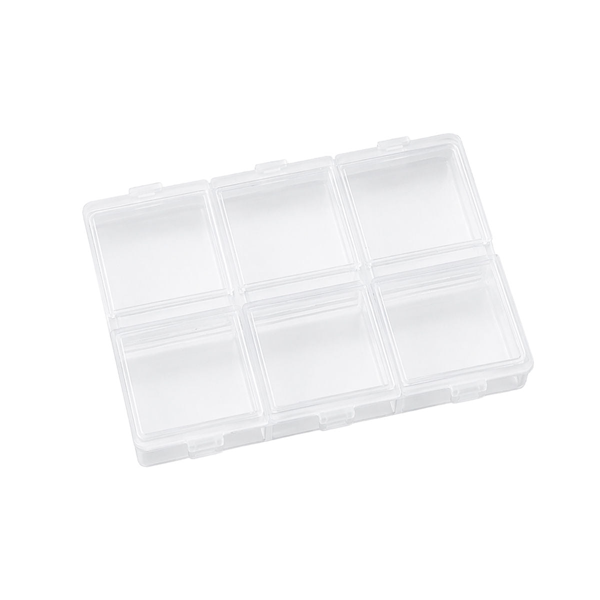 30 Pcs 6 Cell Parts Boxes Two Sizes Rack | StorageOZ