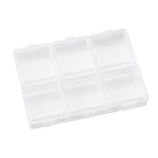 30 Pcs 6 Cell Parts Boxes Two Sizes Rack | StorageOZ