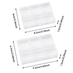 30 Pcs 6 Cell Parts Boxes Two Sizes Rack | StorageOZ