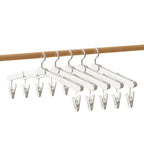 5 Pcs Foldable Plastic Hangers Two Styles | StorageOZ