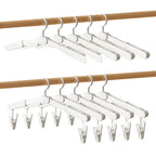 5 Pcs Foldable Plastic Hangers Two Styles | StorageOZ