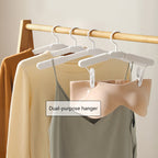 5 Pcs Foldable Plastic Hangers Two Styles | StorageOZ