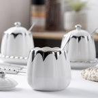 7 Pcs Spice Jars Two Tones Organiser Set | StorageOZ