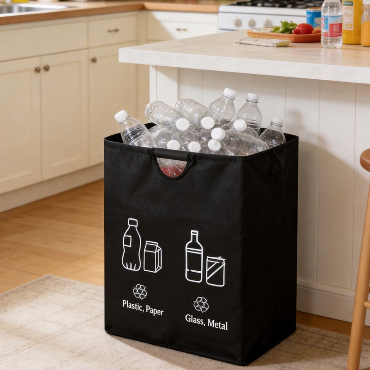 Home Recycle Bin Storage Basket Organiser | StorageOZ