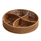 Rattan Style Storage Basket with Handles | StorageOZ