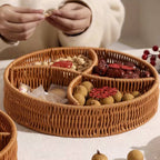 Rattan Style Storage Basket with Handles | StorageOZ