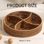 Rattan Style Storage Basket with Handles | StorageOZ