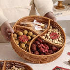 Rattan Style Storage Basket with Handles | StorageOZ