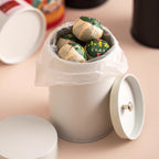 5 Pcs Tin Tea Canisters Three Colours Set | StorageOZ