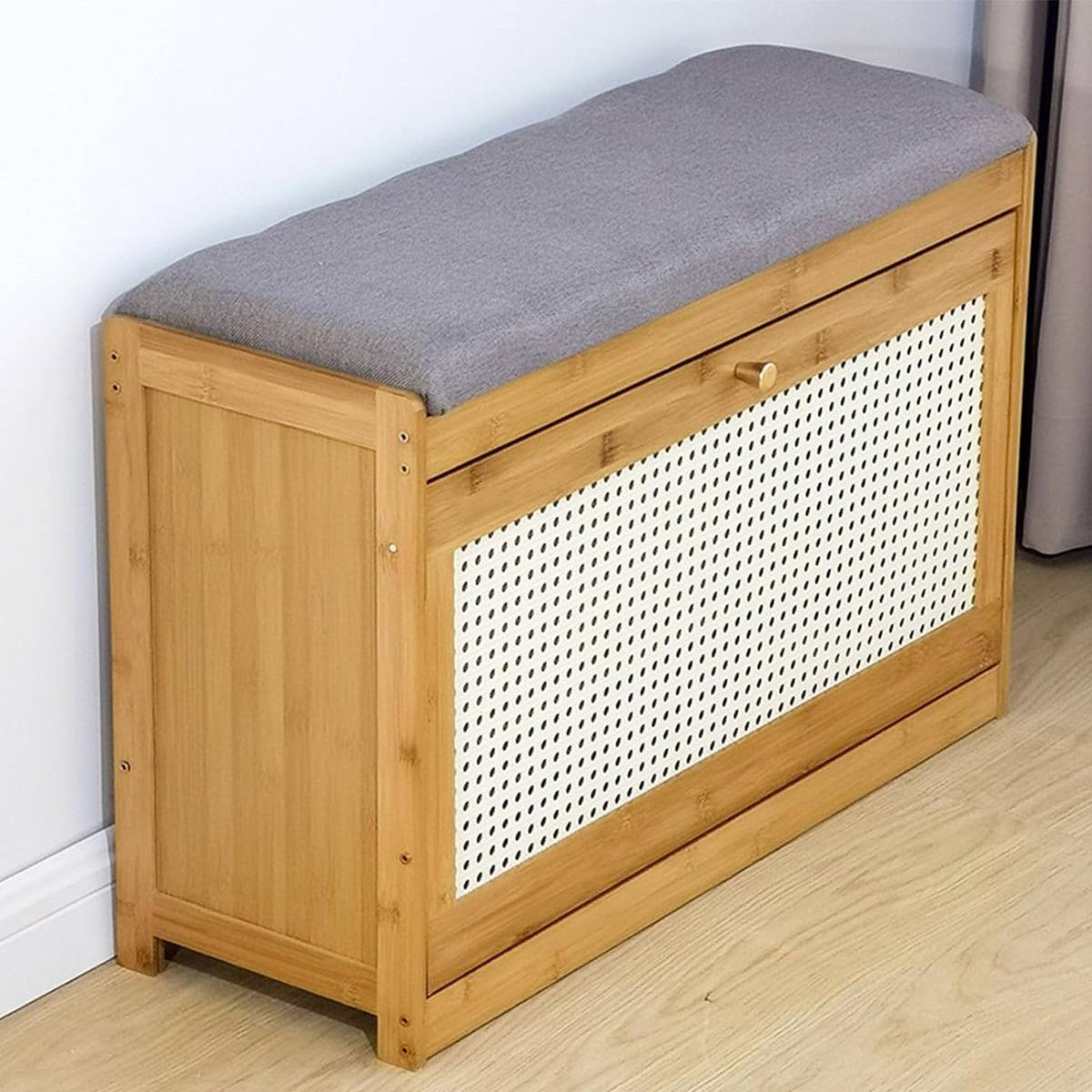 Shoe Changing Bench Storage Seat Organiser | StorageOZ