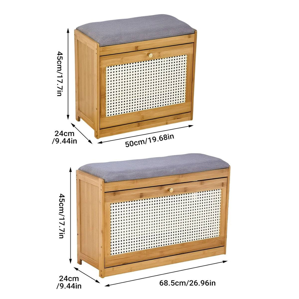 Shoe Changing Bench Storage Seat Organiser | StorageOZ