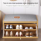 Shoe Changing Bench Storage Seat Organiser | StorageOZ